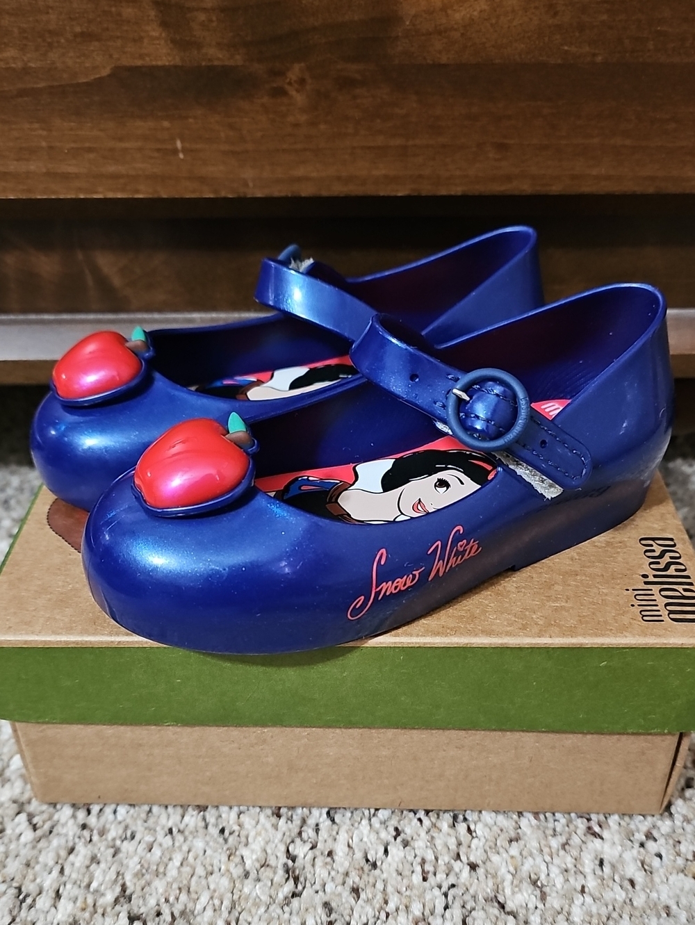 Mini Melissa Princess Snow White Shoes